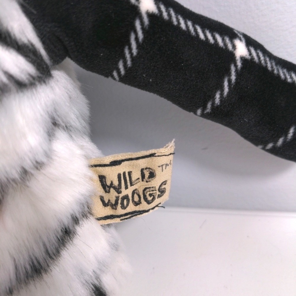 Wild Woogs‎ OOAK Handmade Monster Plush Fabric Art Soft Sculpture Rare Upcycled - Picture 9 of 11
